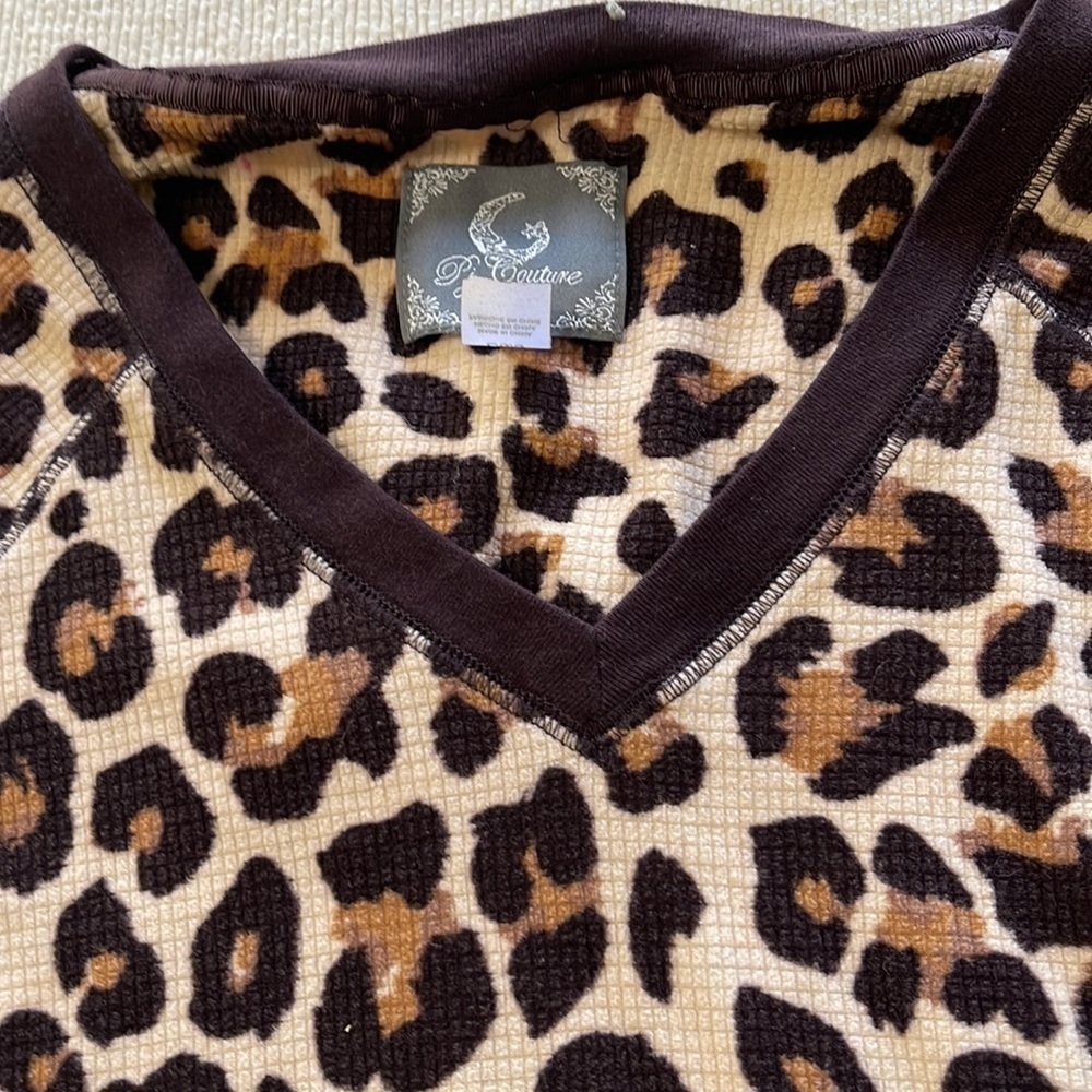 Pj Couture 2pc Leopard Print Set. P/5/A1313 - image 5